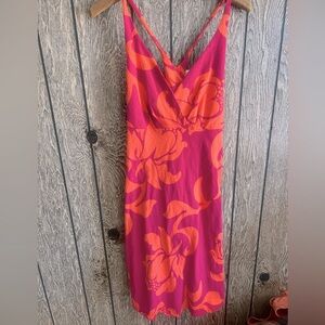 Patagonia Organic Cotton Floral Midi Dress